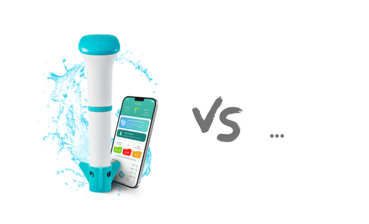 EcO from iopool vs Waterguru - smart water sensor comparative iopool