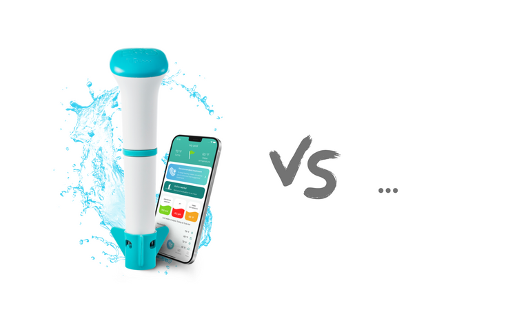 EcO from iopool vs Waterguru - smart water sensor comparative iopool