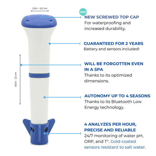 EcO Start Salt + Connect - Remote Salt Pool Analyzer