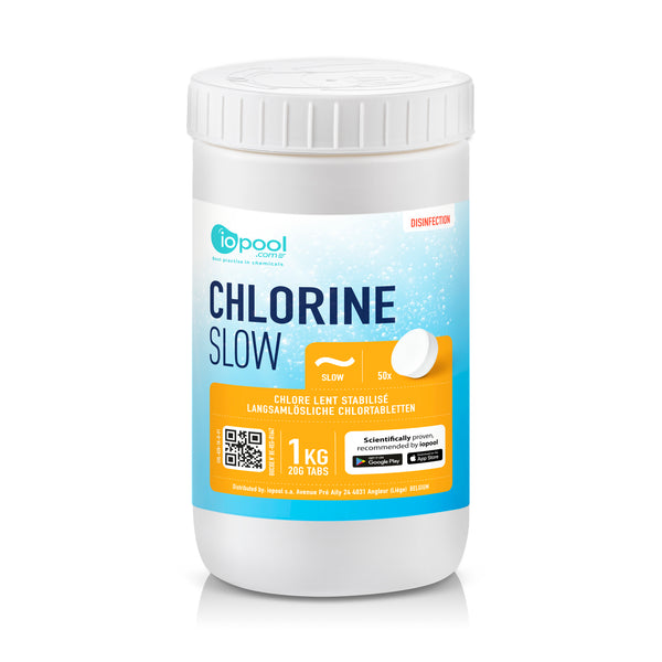 Slow Chlorine Tablets 20 g – 1 kg