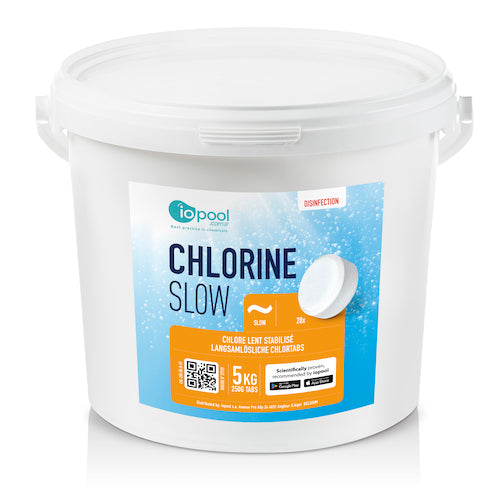 Slow chlorine - 5kg - 250g tabs