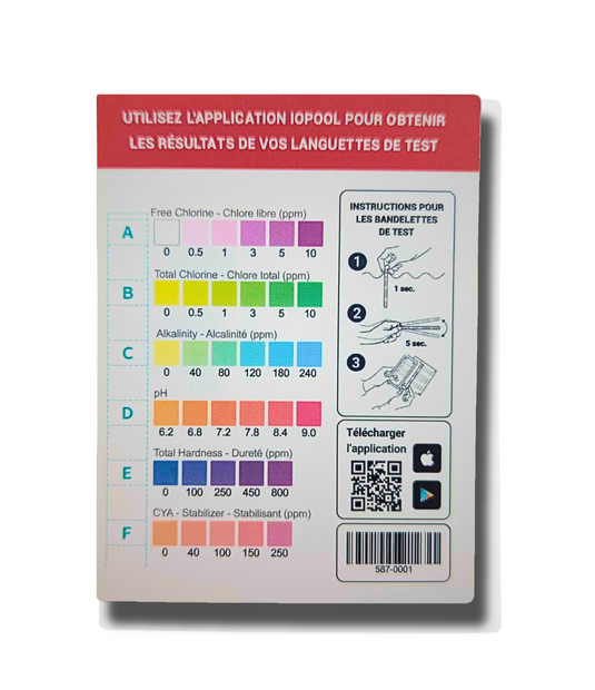Pool & Spa Test Strips 6-in-1